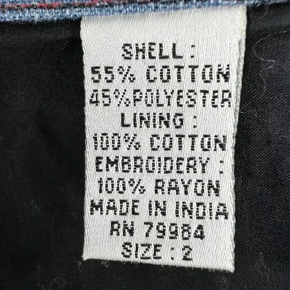 Chicos L Vintage 90s Shacket Embroidered Anniversary Collection Tapestry Beaded - Picture 15 of 16